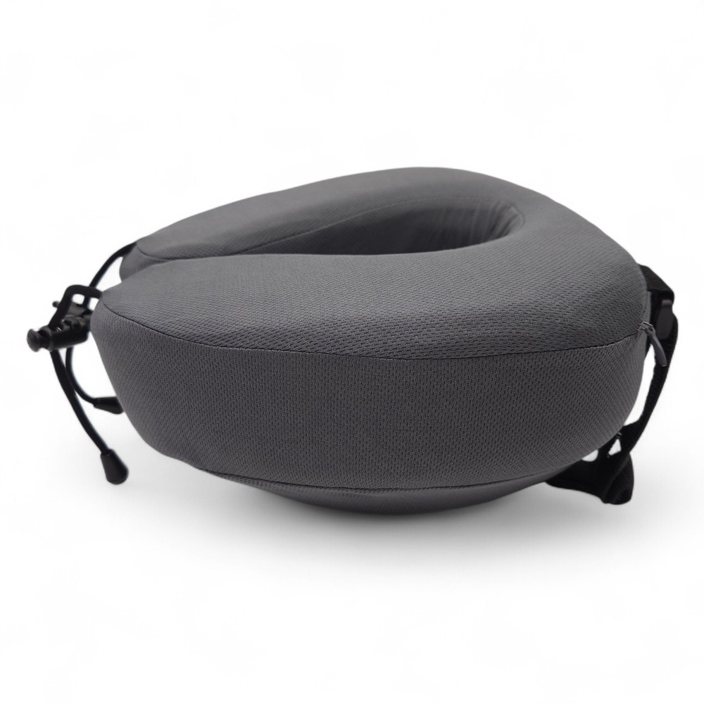 Cabeau Travel Neck Pillow Memory Foam The Neck's Evolution TNE S3 Blue With‎ Bag - Picture 3 of 8